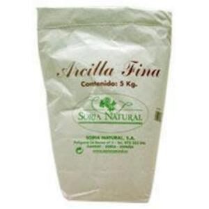 arcilla roja fina 5kg soria natural