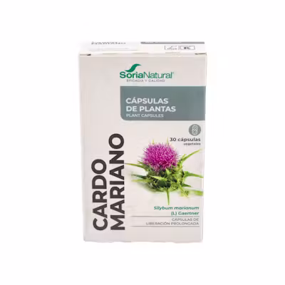 cardo mariano liberacion prolongada 30capsulas soria natural