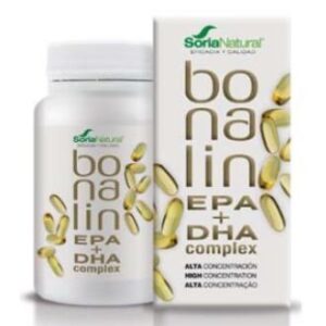 bonalin epa (500mg) + dha (250mg) complex 60perlas soria natural