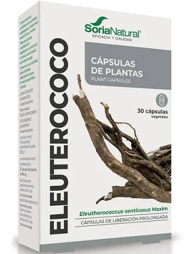 eleuterococo liberacion prolongada 30capsulas soria natural
