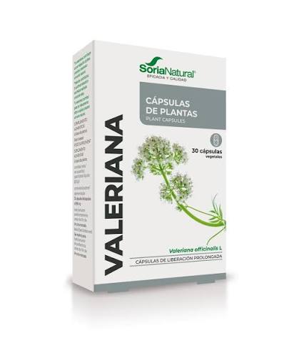 valeriana liberacion prolongada 30capsulas soria natural