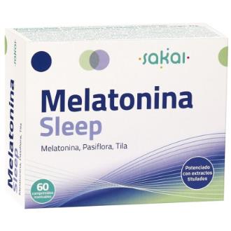melatonina sleep (melatonina, pasiflora y tila) 60 comprimidos sakai